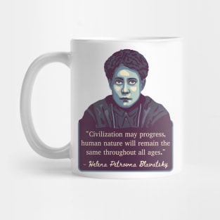 H. P. Blavatsky Portrait and Quote Mug